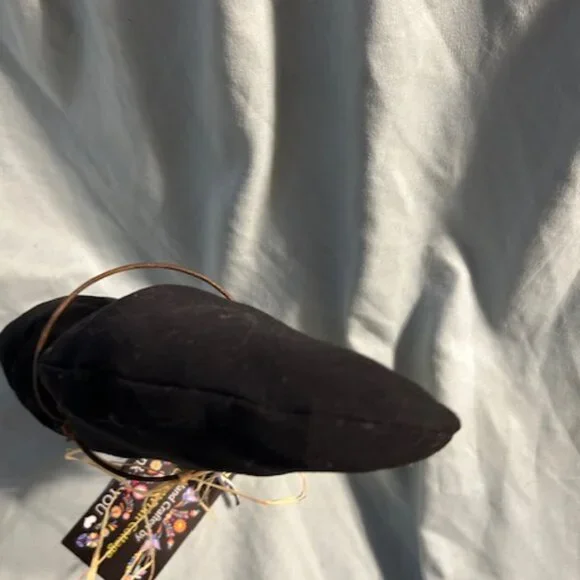 NEW 8" chic n prim handmade crow primitive decoration decor spring home bird - Picture 3 of 5